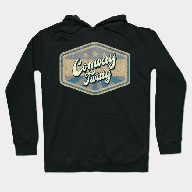 vintage Conway Twitty Hoodie by KOKOS PAPA